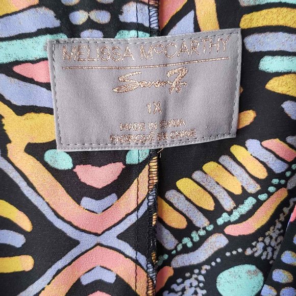 Melissa McCarthy 1x - Cinched, tie waist, batwing jacket - Picture 5 of 6